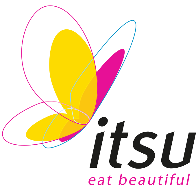 itsu logo - "eat beautiful"